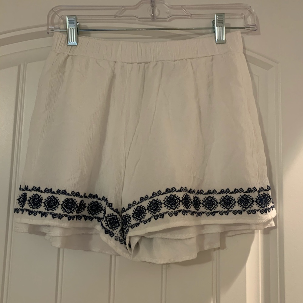 White Shorts